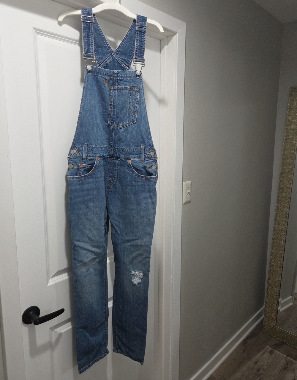 Levi's Light Blue Denim Overalls Jumpsuit